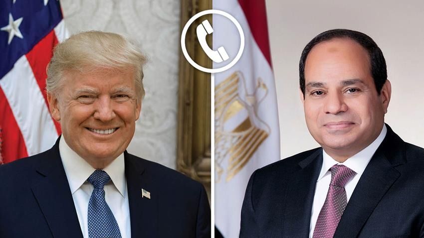 ترەمپ و سیسی سەبارەت بە غەززە گفتوگۆ دەکەن