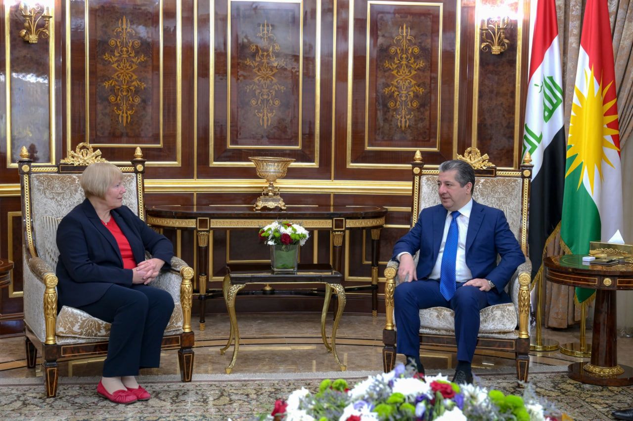 مەسرور بارزانی و باڵیۆزی ئەڵمانیا: پێش هەڵبژاردنی پەرلەمانی عێراق کابینەی نوێ پێکبهێنرێت