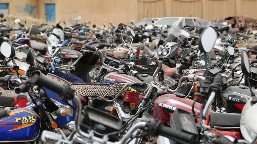 نزیکەی 300 ماتۆڕسکیلی دەستبەسەرداگیراو لە هەڵەبجە لەناودەبرێن