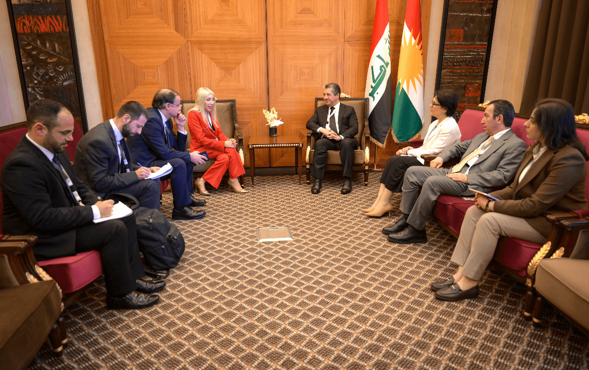 شاندێکی باڵای قوبرس: سڵاوی سەرۆککۆماری قوبرسمان بە سەرۆکوەزیران مەسرور بارزانی گەیاند