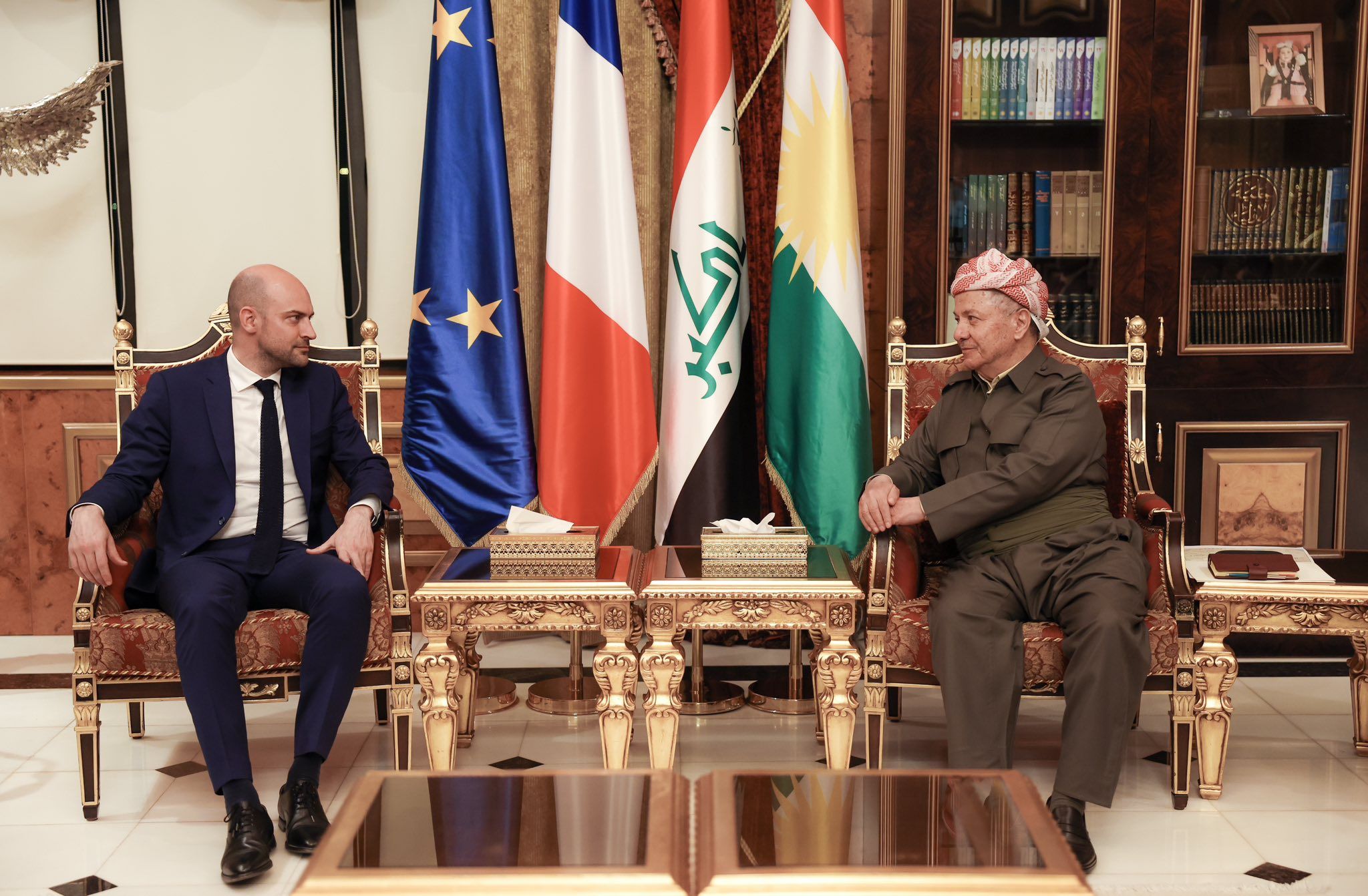 سەرۆك بارزانی بۆ پاریس بانگهێشت دەکرێت