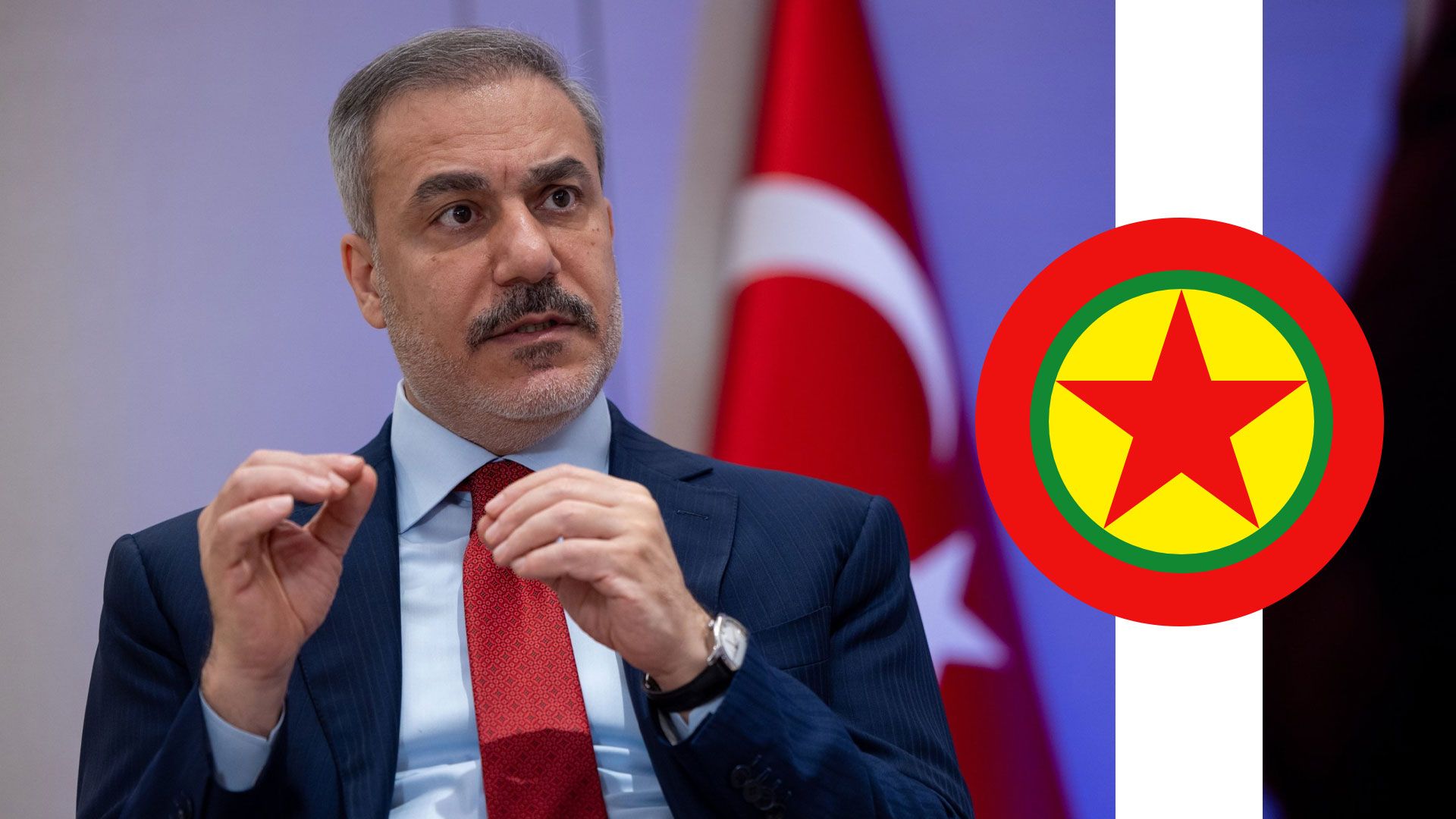 هاکان فیدان:  سێ ڕێگا لەبەردەم پەکەکەدان و دەبێت یەکێکیان هەڵبژێرێت