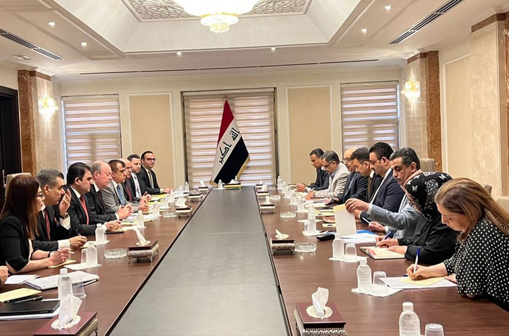 شاندێکی تەکنیکی وەزارەتی دارایی سەردانی بەغدا دەکەن