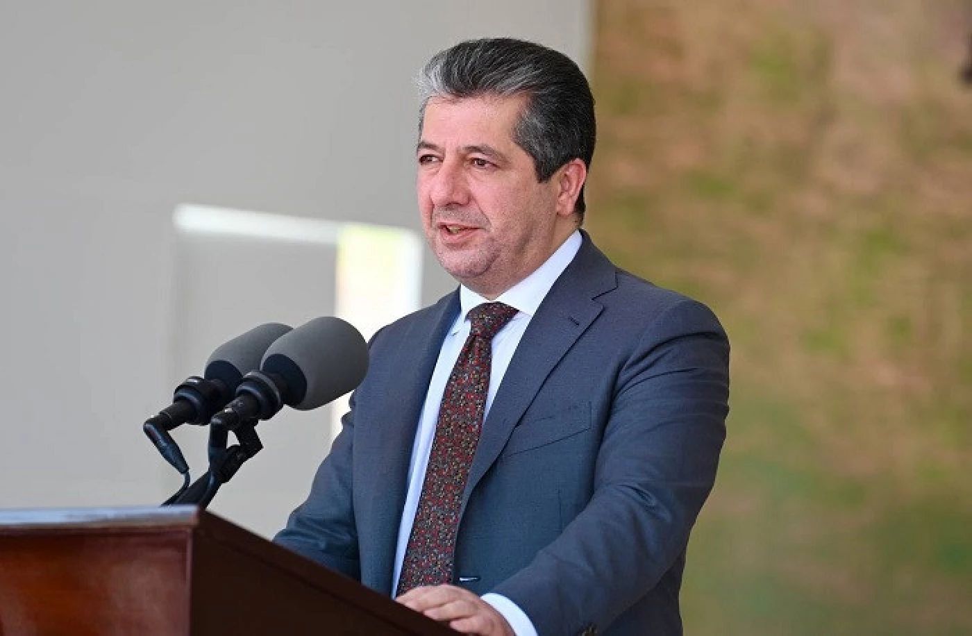 مەسرور بارزانی پیرۆزبایی لە یانە براوەکانی خولی بالەی خانمانی عێراق دەکات